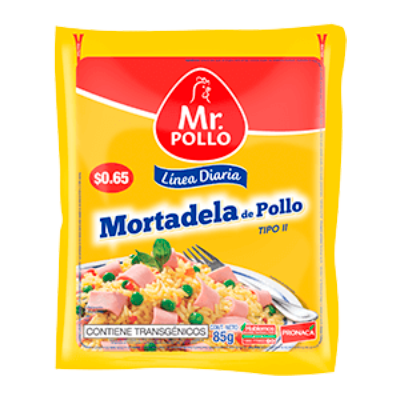 Mortadela de pollo línea diaria 85 g